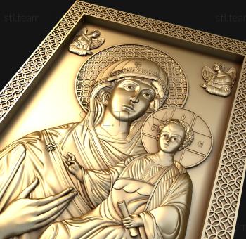 3D model Vladimirskaya Mother of God (STL)